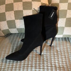 Express Suede High Heels size 9